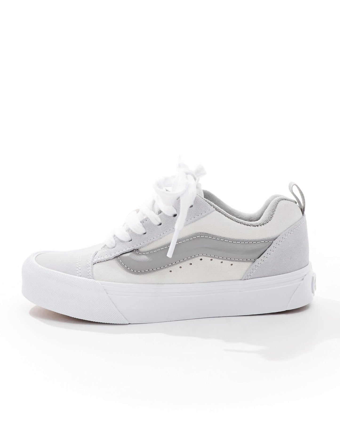 Vans knu skool chunky trainers in light grey multi - ASOS Sample Sale EU Store