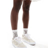 Vans knu skool chunky trainers in off white multi