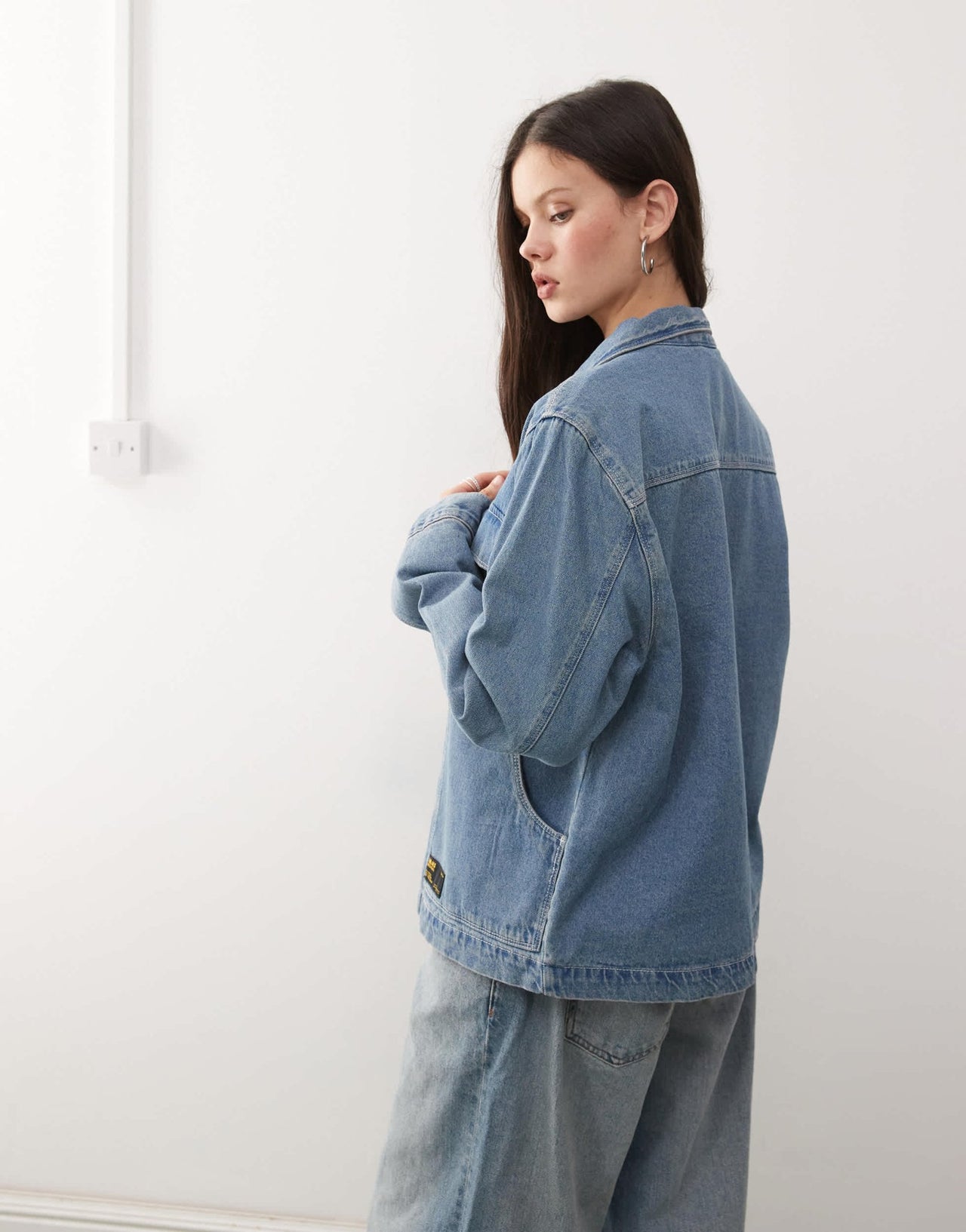 Vans mcavoy denim station jacket in washed blue - ASOS Sample Sale EU Store