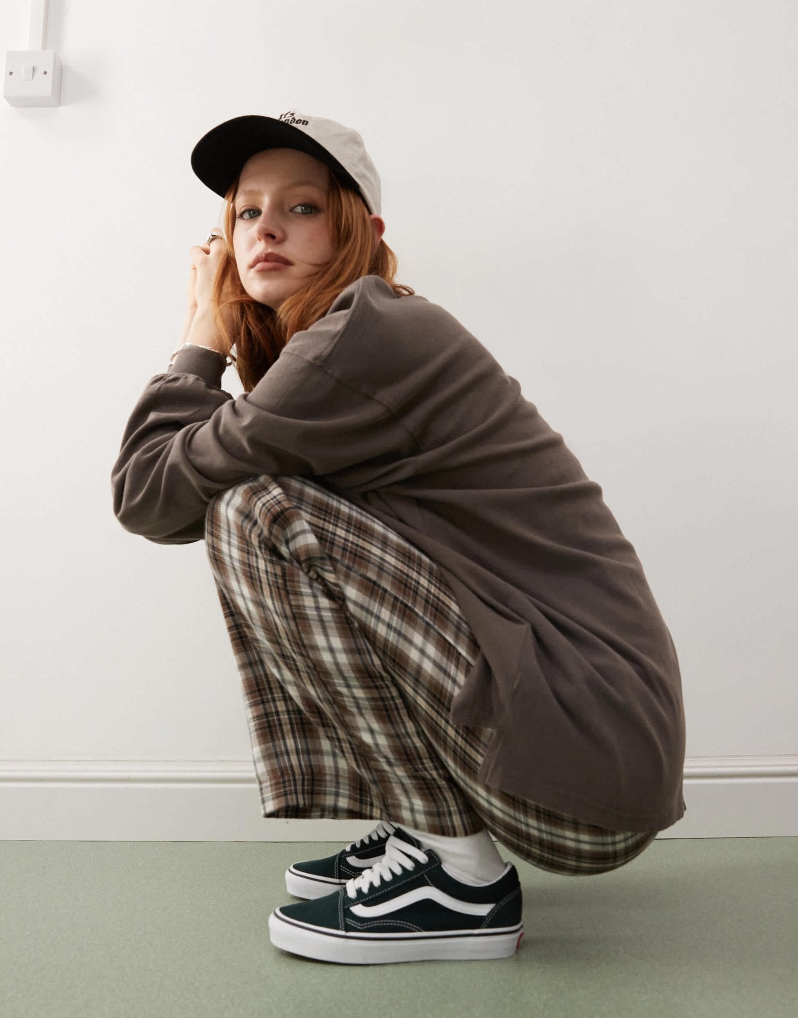 Vans Old Skool colour theory trainers in dark green - ASOS Sample Sale EU Store