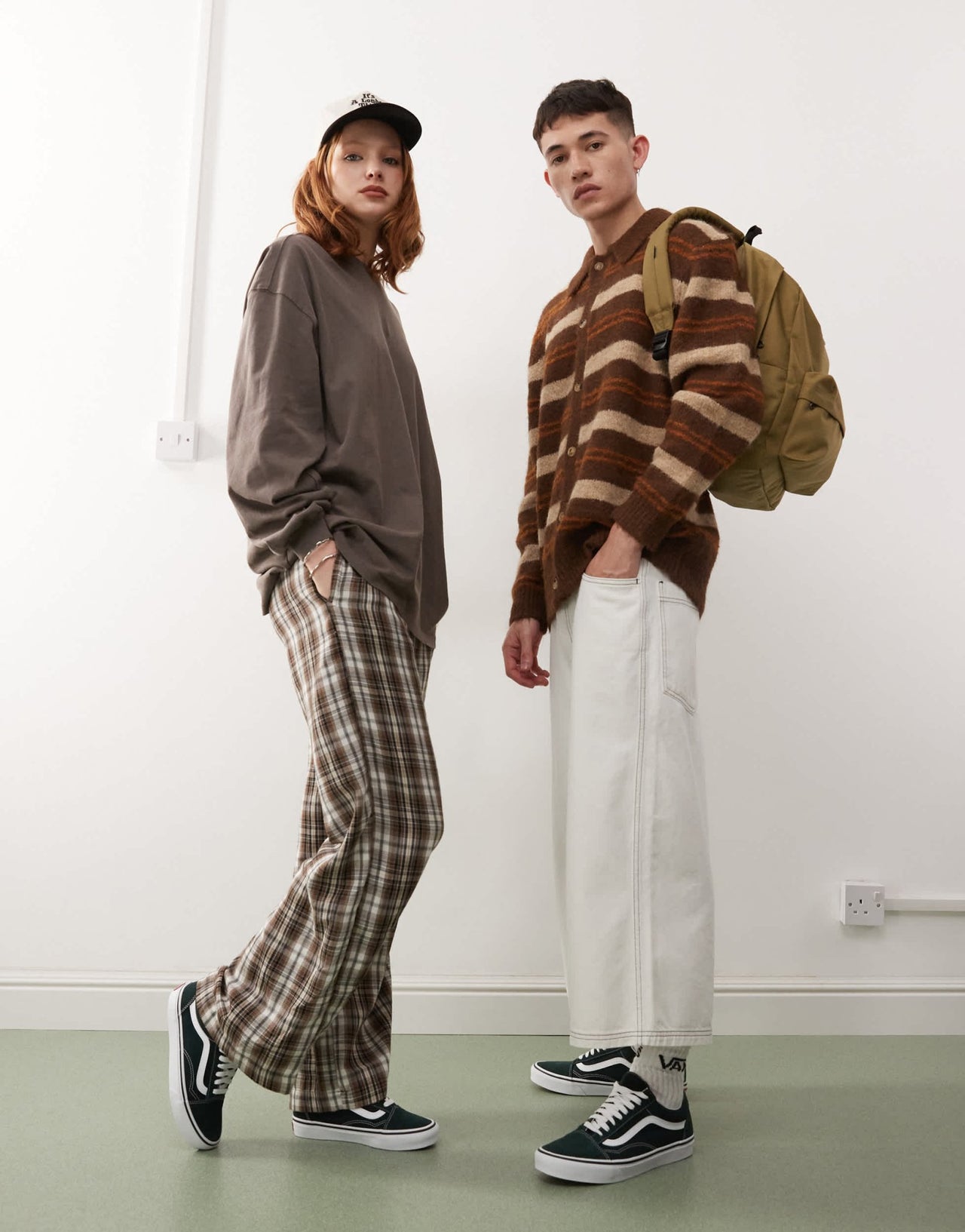 Vans Old Skool colour theory trainers in dark green - ASOS Sample Sale EU Store