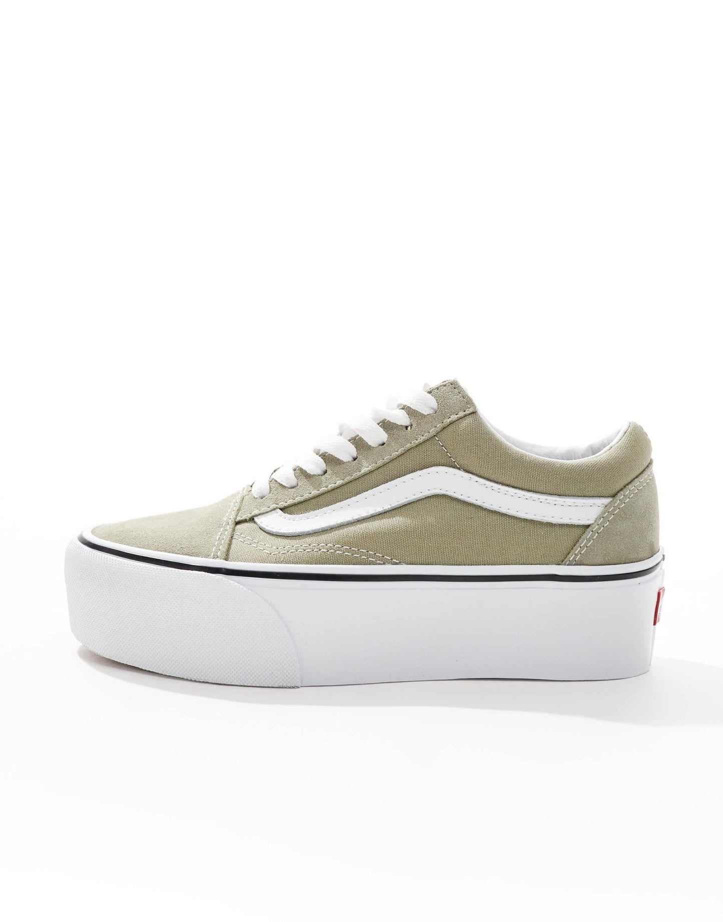 Vans old skool stackform trainers in light tan - ASOS Sample Sale EU Store