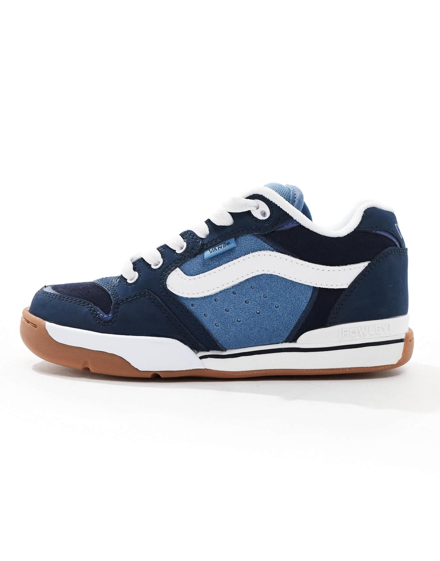 Vans rowley XLT chunky trainers in navy with gum sole detail - ASOS Sample Sale EU Store