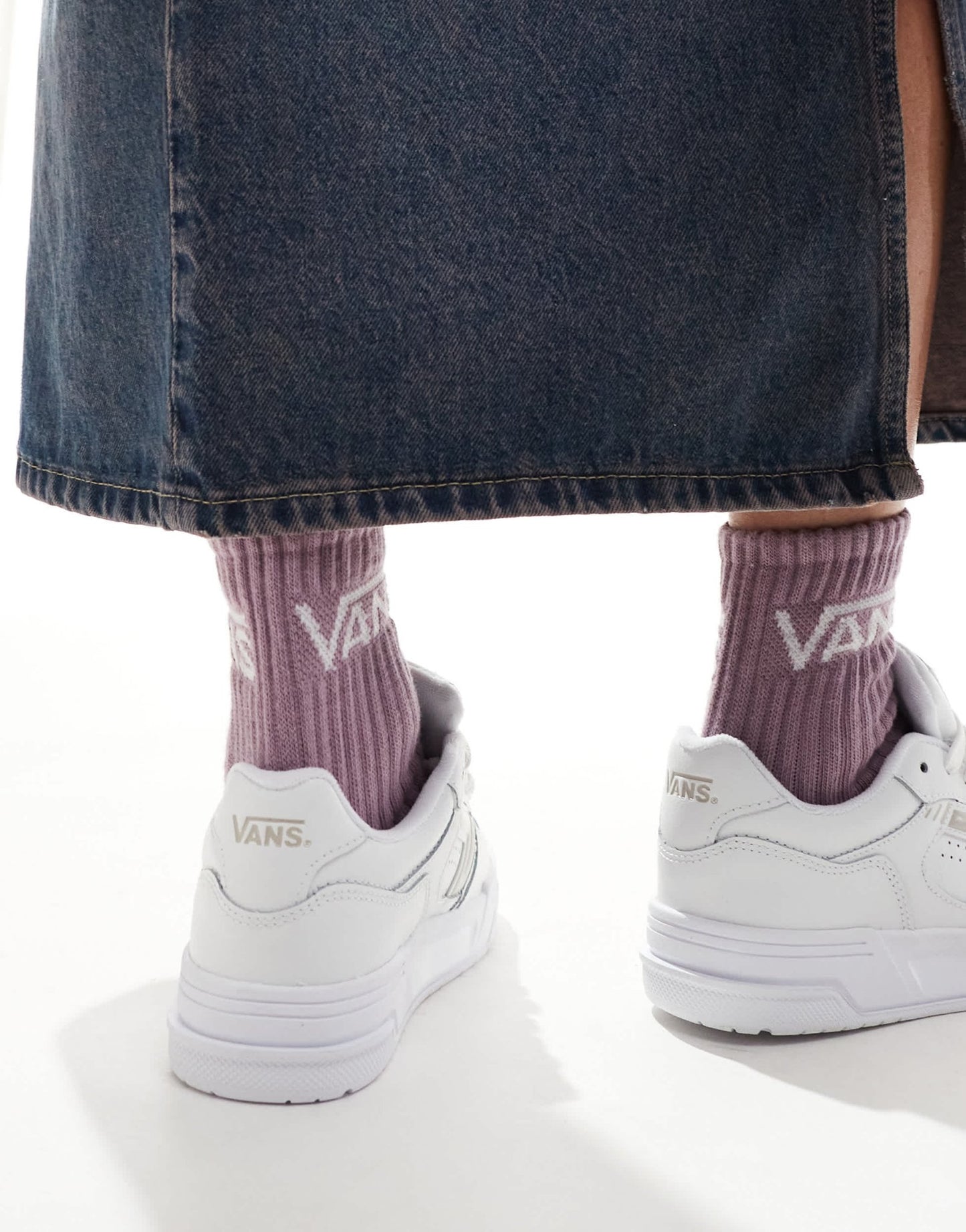 Vans upland chunky leather trainers in white and beige - ASOS Sample Sale EU Store