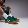 Sneakers VEJA Campo in suede verde acceso