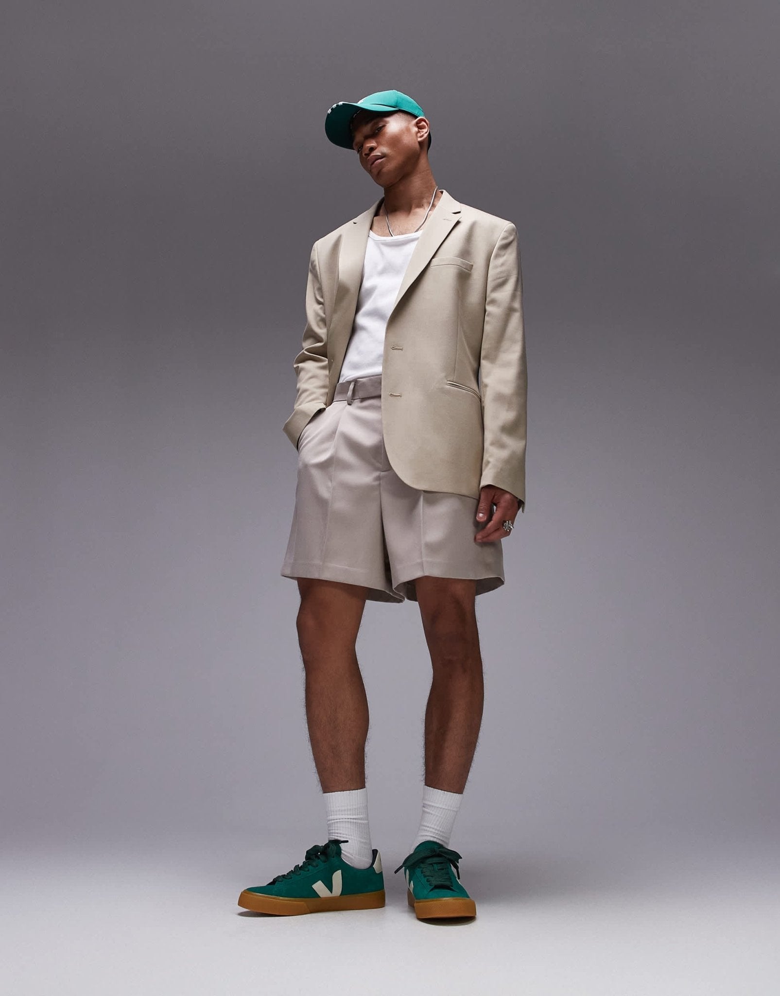 VEJA Campo bold suede trainer in green - ASOS Sample Sale EU Store