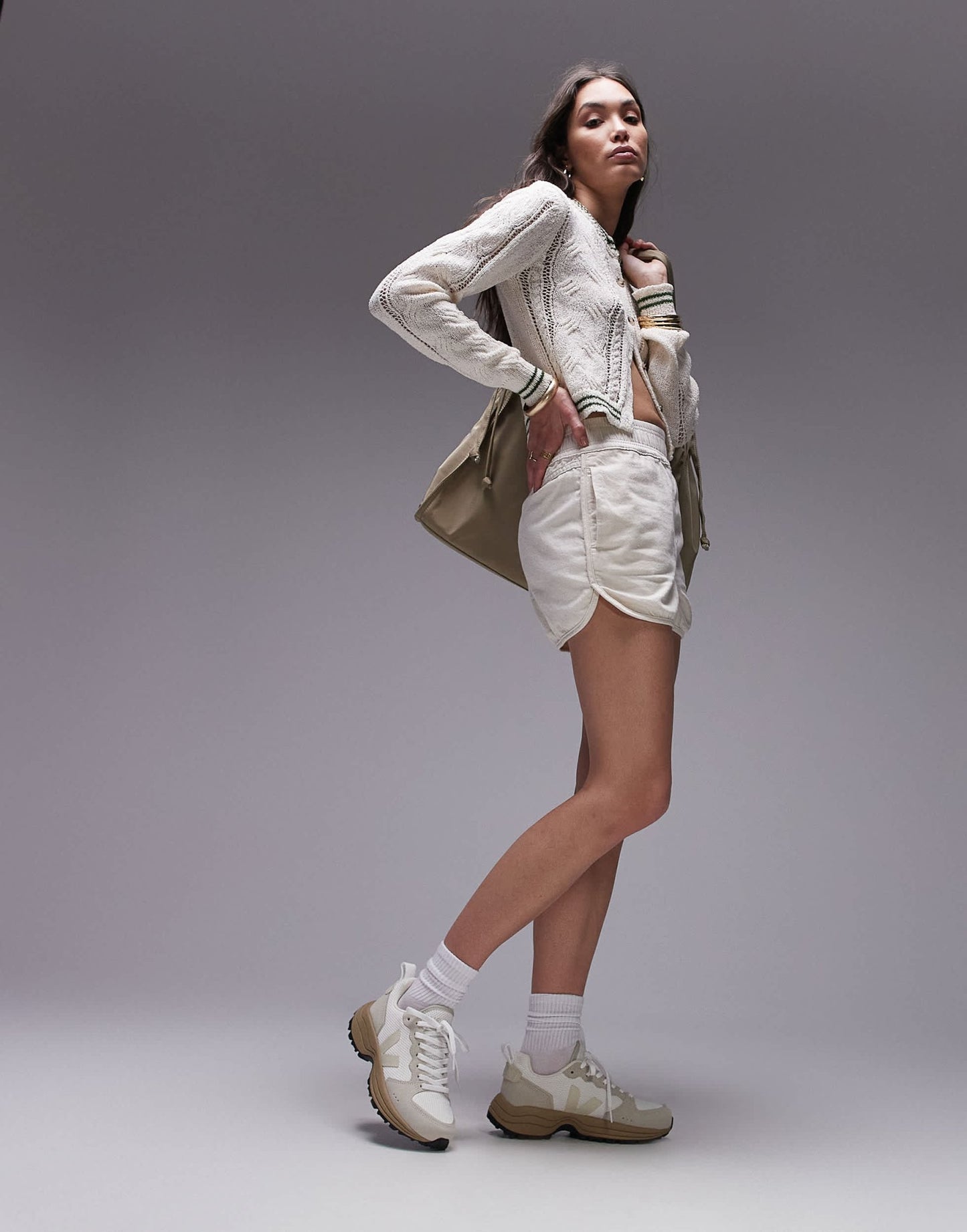 VEJA Venturi II trainer in beige with gum sole - ASOS Sample Sale EU Store