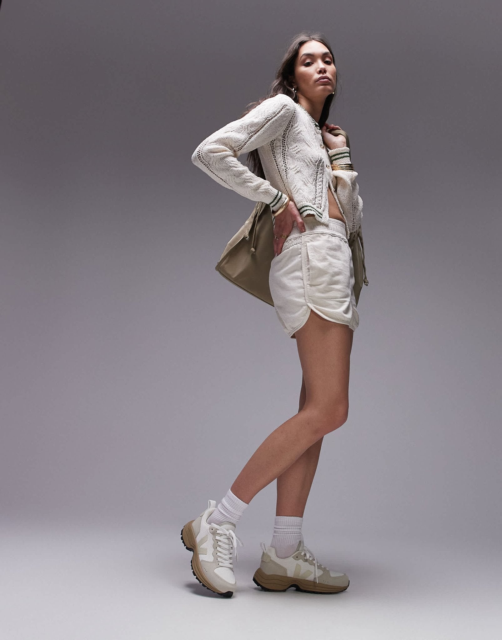 VEJA Venturi II trainer in beige with gum sole - ASOS Sample Sale EU Store