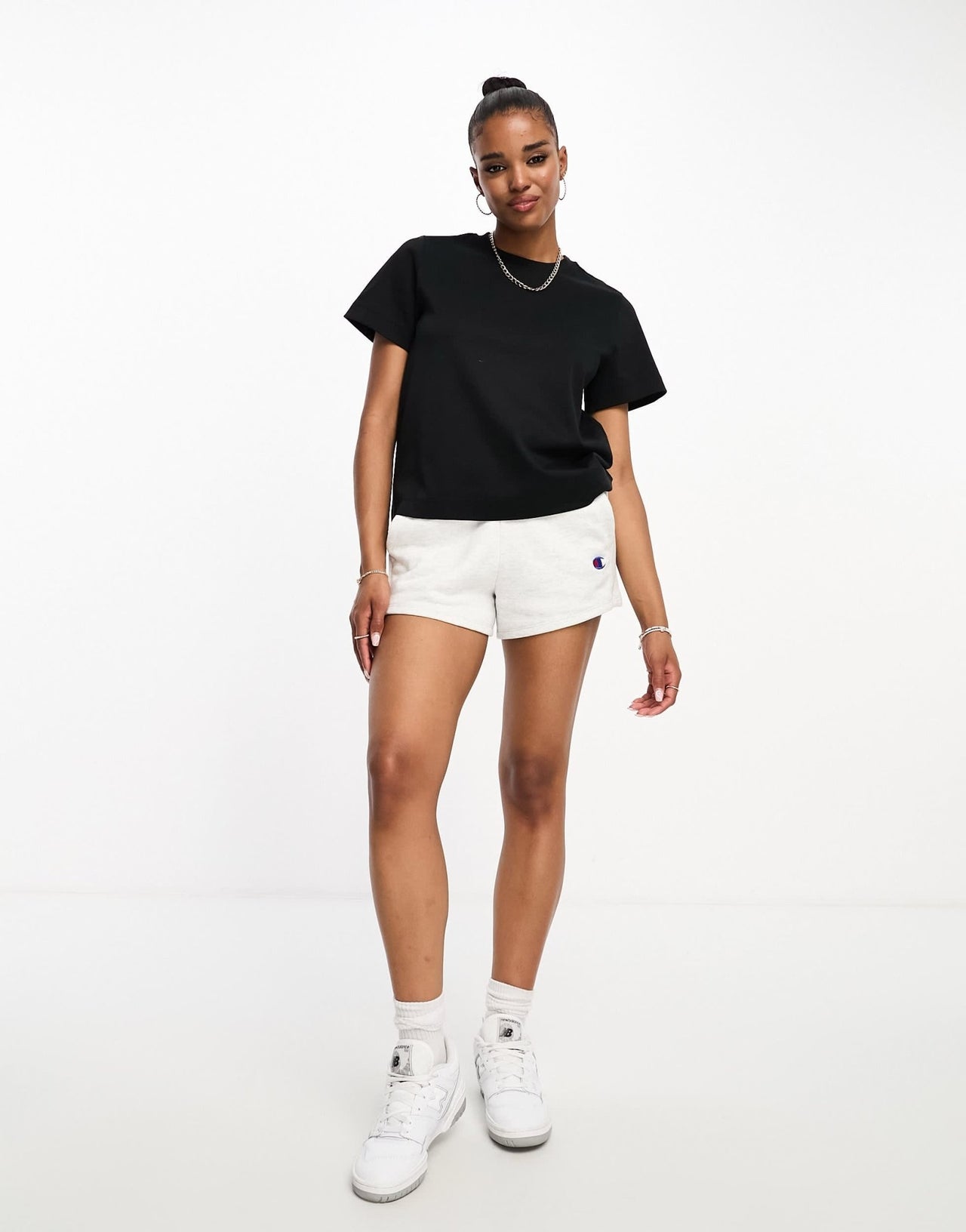 Vero Moda Aware super soft t-shirt in black - ASOS Sample Sale EU Store