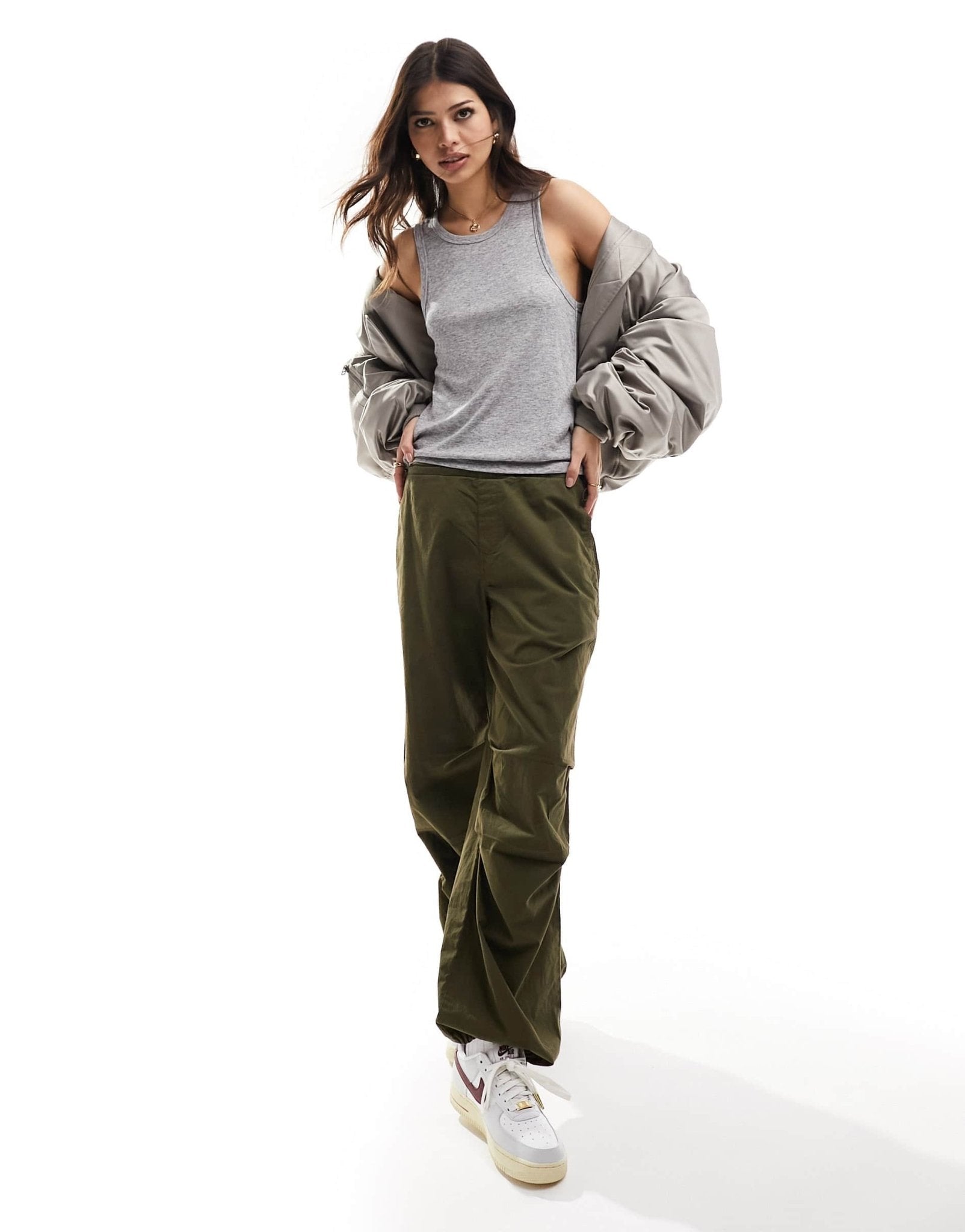 Vila wool blend tank top in grey - ASOS Sample Sale EU Store