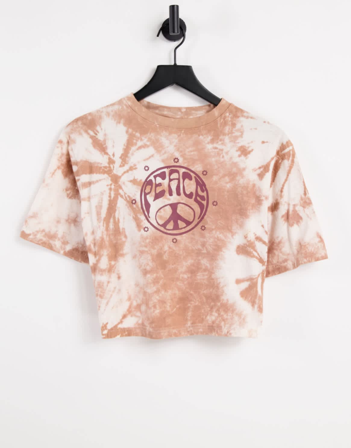 Violet Romance tie dye peace print t-shirt - ASOS Sample Sale EU Store