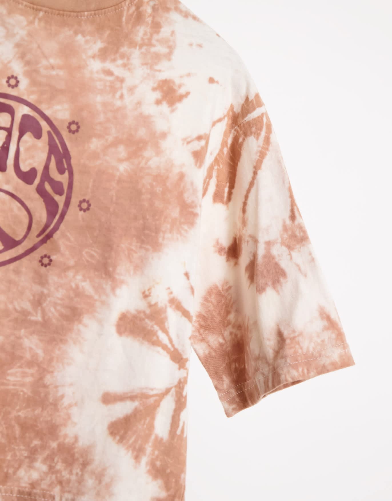 Violet Romance tie dye peace print t-shirt - ASOS Sample Sale EU Store
