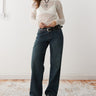Jean ample taille basse Weekday Ample en bleu foncé