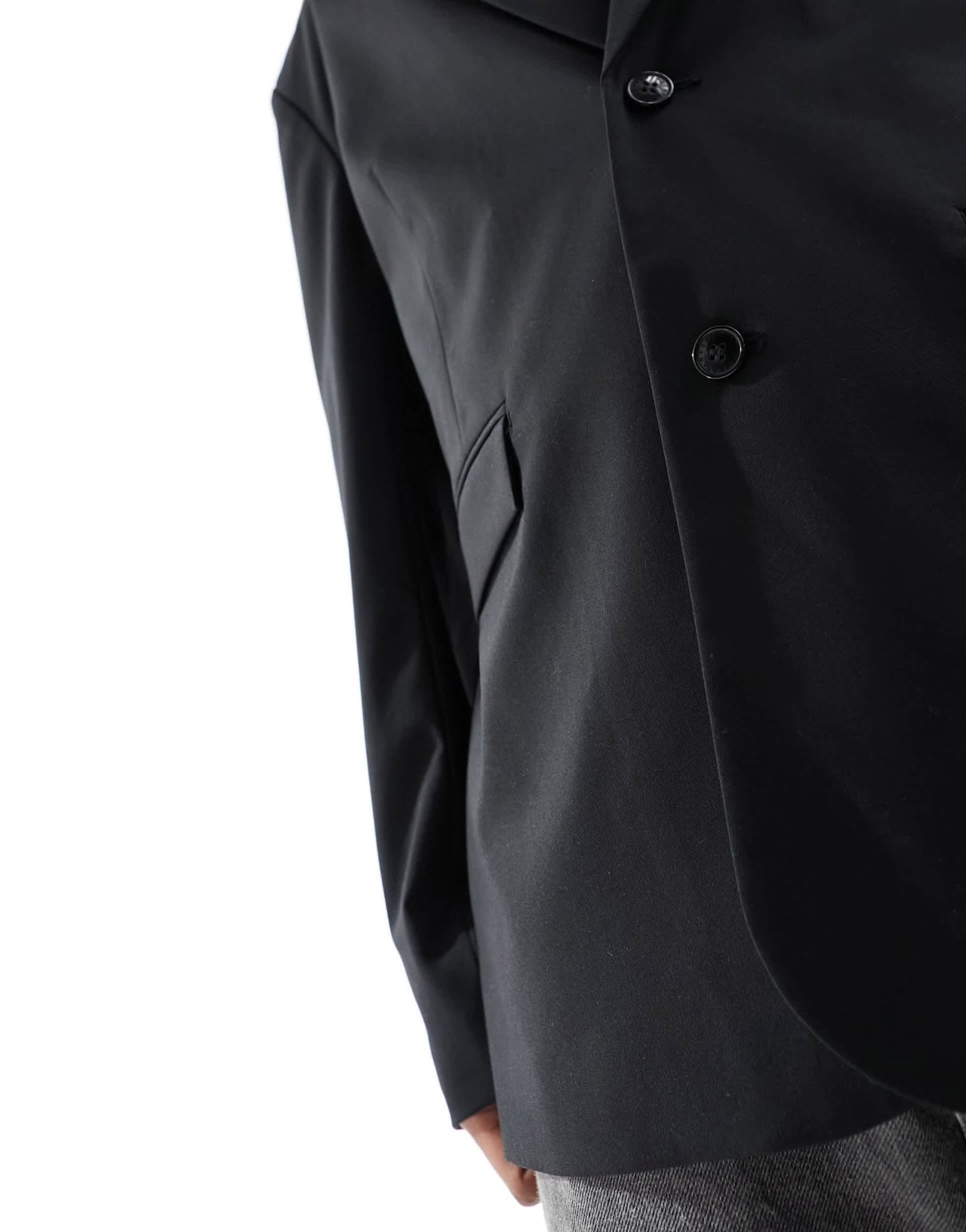 Weekday Eman oversized blazer in black - ASOS Sample Sale EU Store