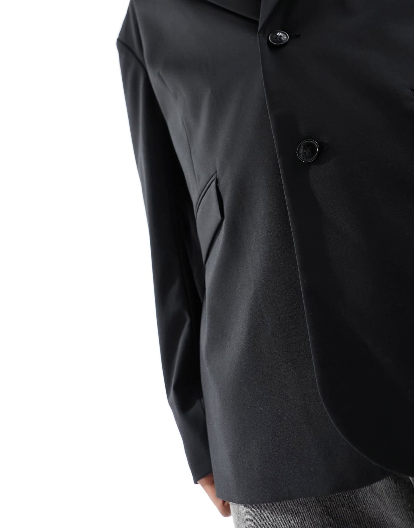 Weekday Eman oversized blazer in black - ASOS Sample Sale EU Store