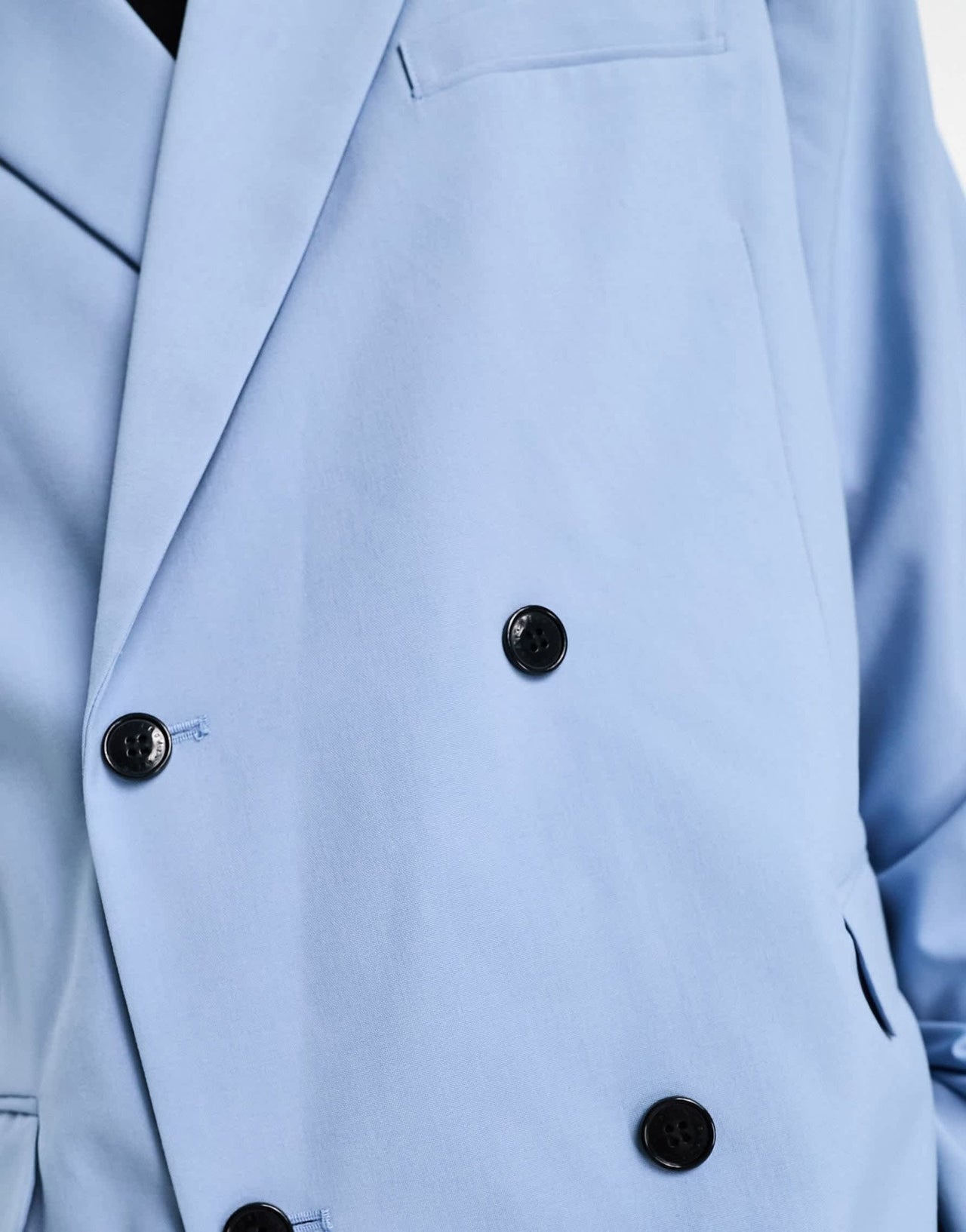 Weekday Klas co - ord loose fit blazer in powder blue exclusive to ASOS - ASOS Sample Sale EU Store