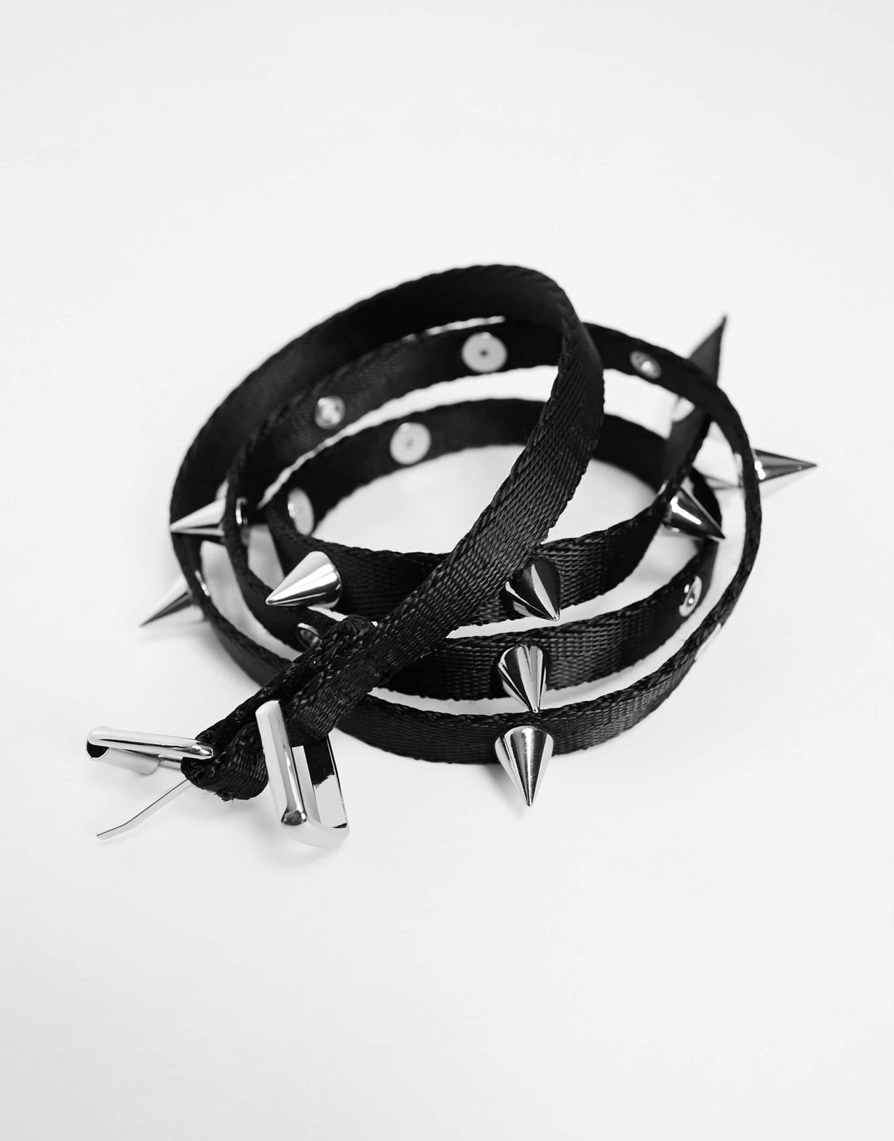 Weekday thin studded belt in black - ASOS Sample Sale EU Store