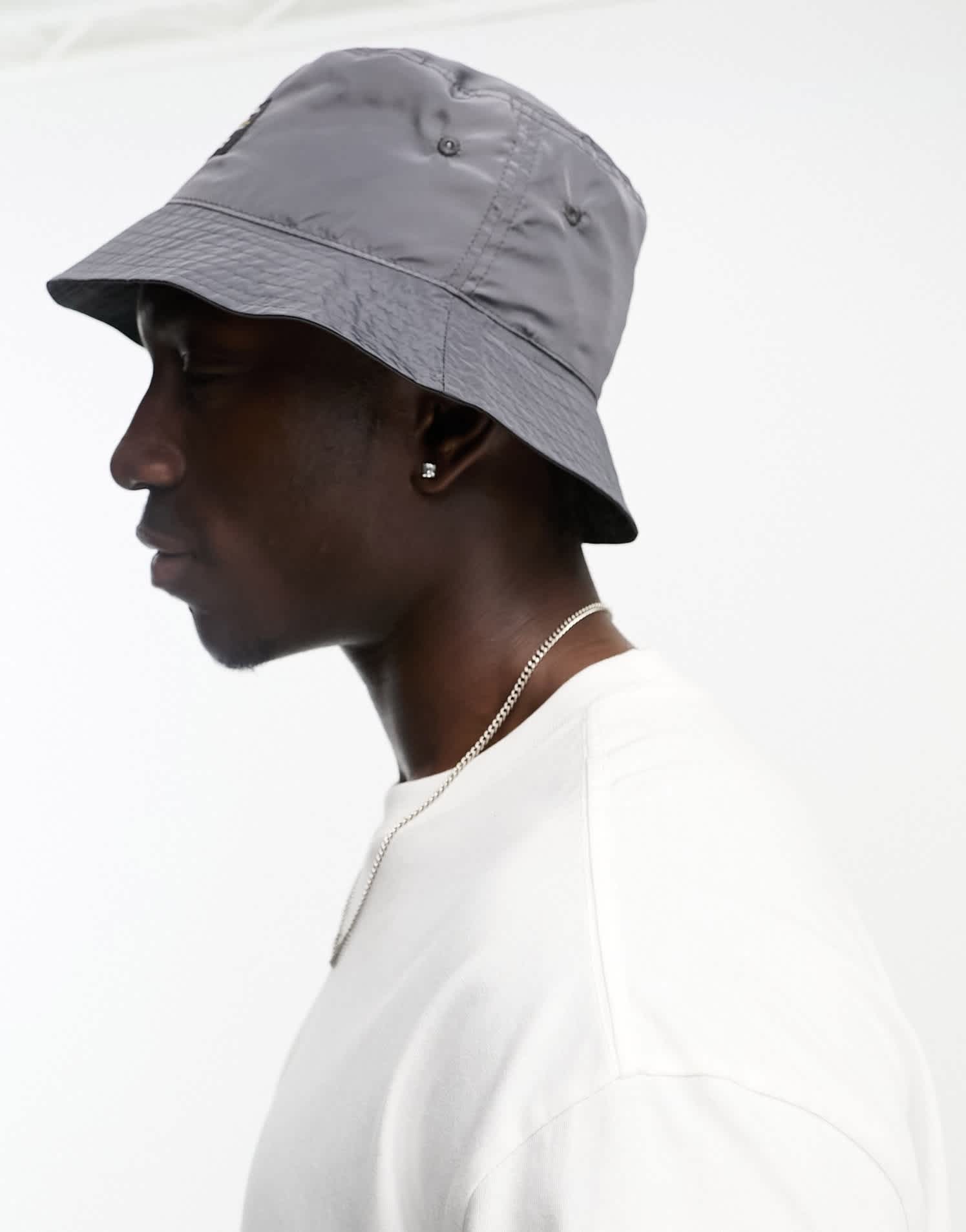 WESC reversible bucket hat in grey - ASOS Sample Sale EU Store