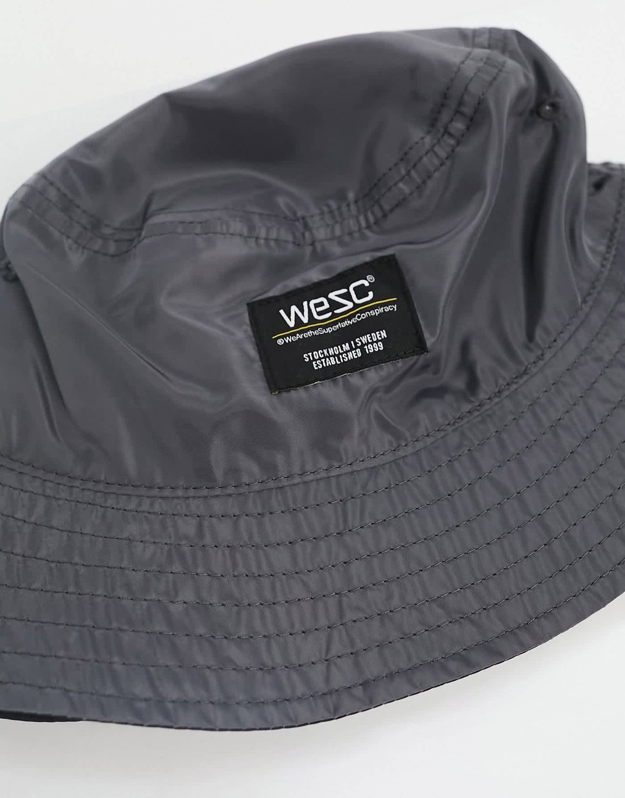 WESC reversible bucket hat in grey - ASOS Sample Sale EU Store