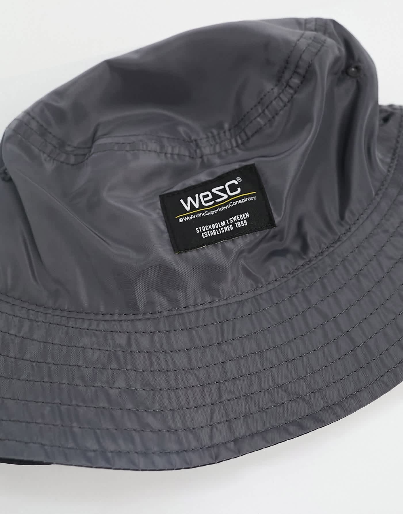 WESC reversible bucket hat in grey - ASOS Sample Sale EU Store