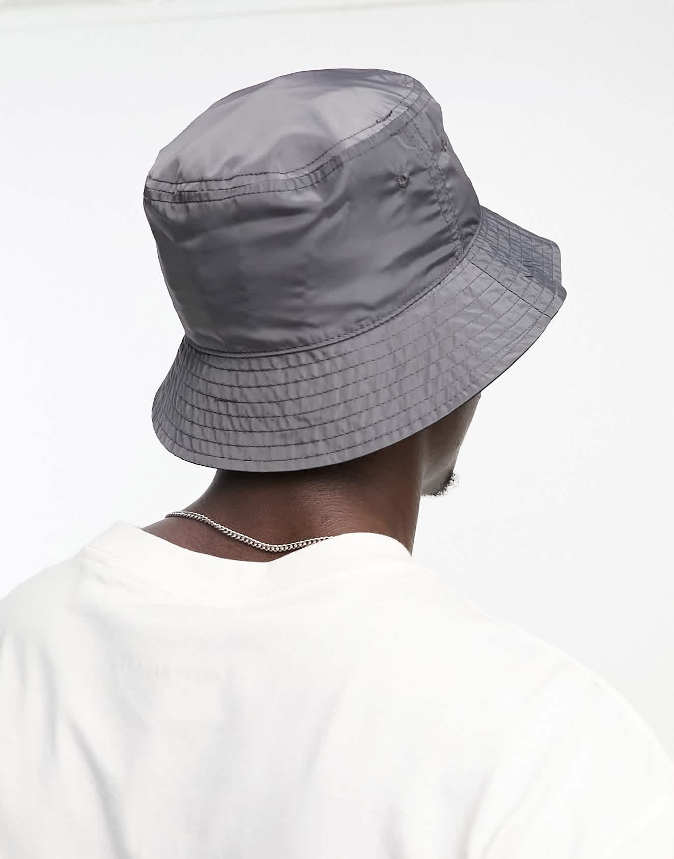 WESC reversible bucket hat in grey - ASOS Sample Sale EU Store