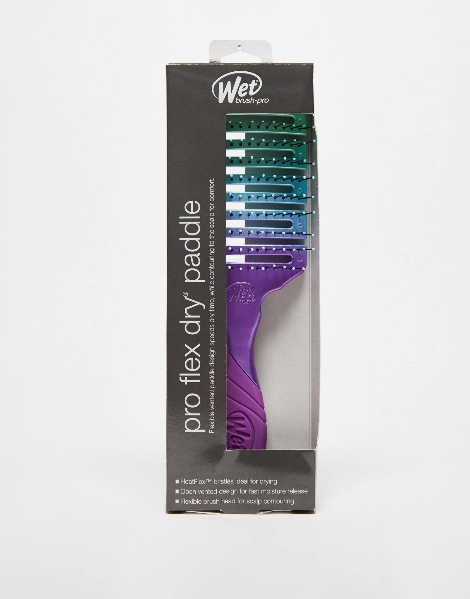 WetBrush Pro Flex Dry Paddle Hair Brush - Ombre Teal - ASOS Sample Sale EU Store