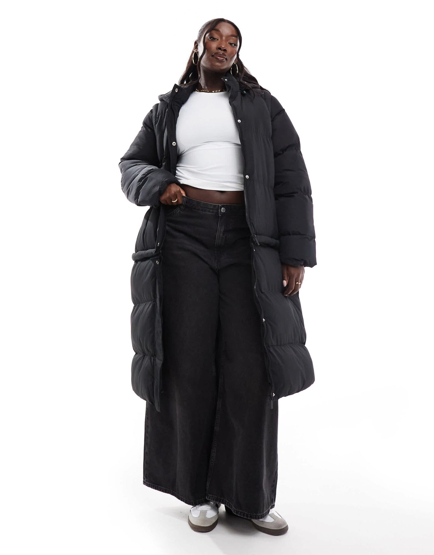Yours 5 in 1 padded jacket in black - ASOS Sample Sale EU Store
