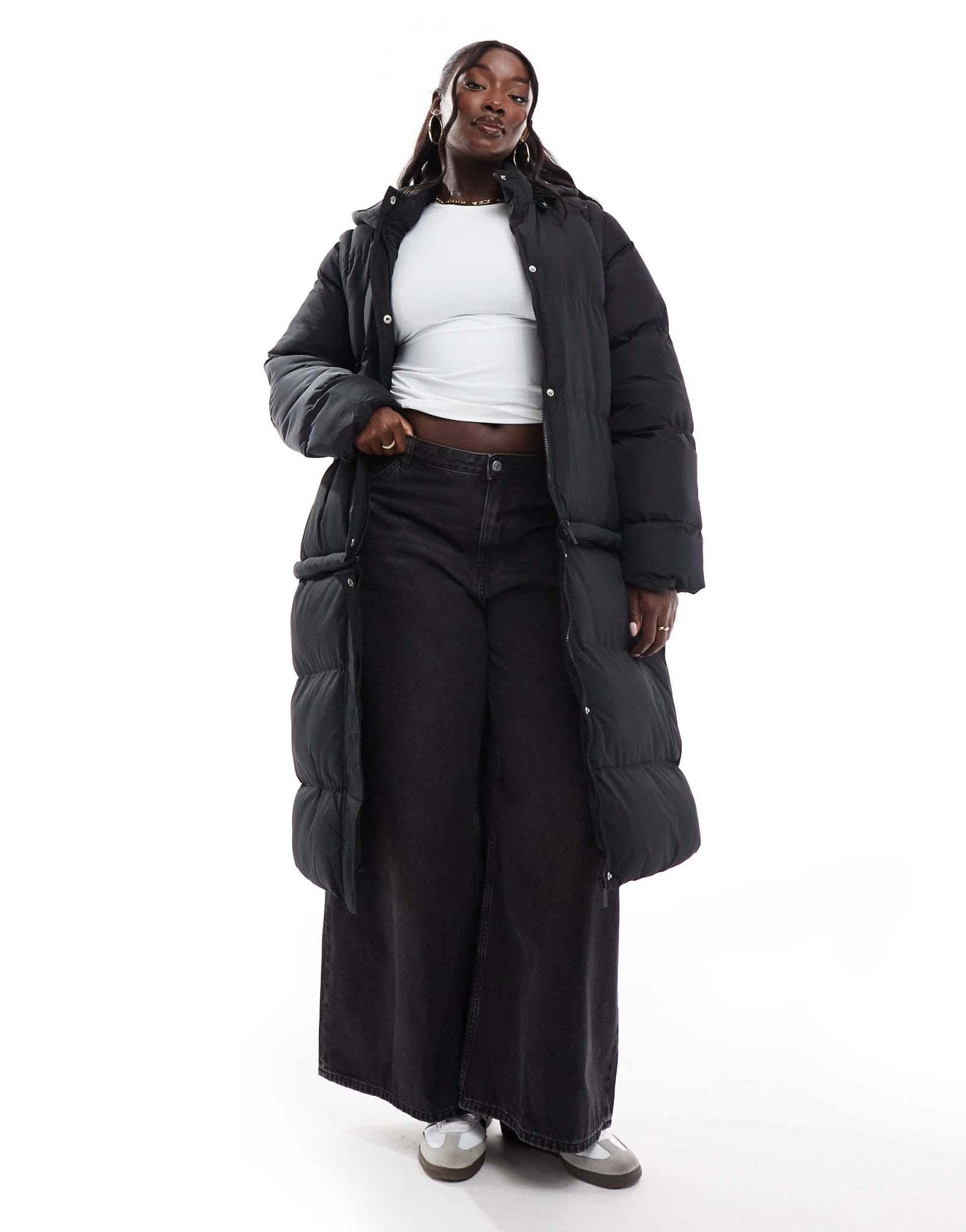Yours 5 in 1 padded jacket in black - ASOS Sample Sale EU Store